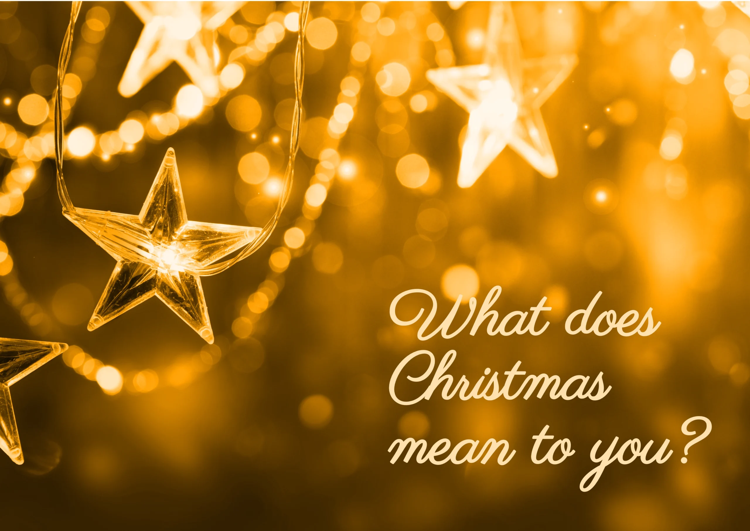 What does Xmas mean to you?